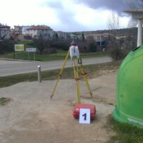 Levantamiento topográfico en Alberuela de la Liena en Huesca