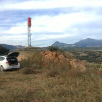 Trabajos de topografía en infraestructuras de abastecimiento en Loporzano (Huesca)