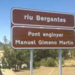 Inaugurado el nuevo puente sobre el río Bergantes en Zorita del Maestrazgo en Castellón