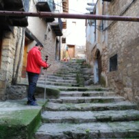 Levantamiento topográfico de calles en Valderrobres (Teruel)