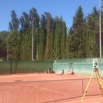 Trabajos de topografía en el Centro Deportivo “El Cerro” en Tudela (Navarra)