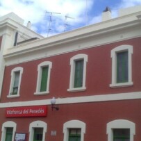 Levantamiento topográfico Estación de Cercanías de VILLAFRANCA DEL PENEDES